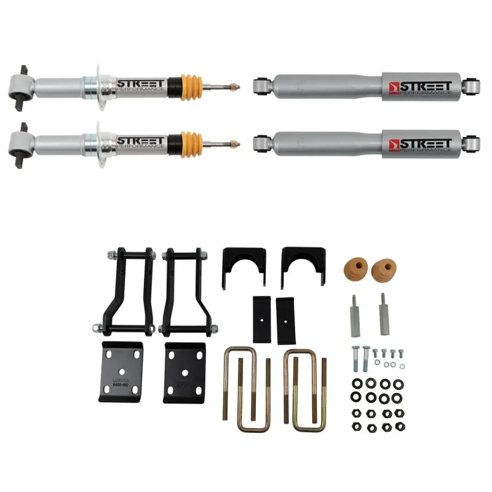 Belltech LOWERING Kit for 2019+ Ford Ranger 4WD 2in Front/4in Rear 1045SP