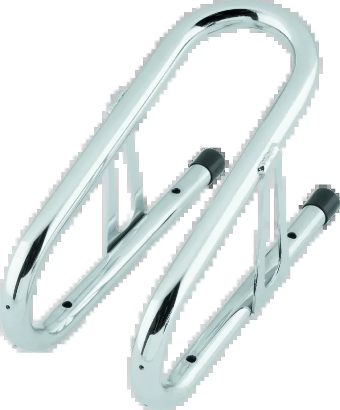 BikeMaster 3-1/2in Wheel Chock Chrome4.1 lb