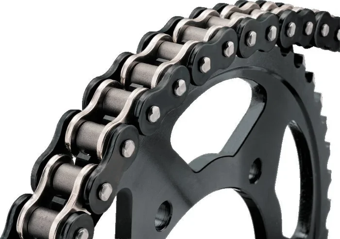 BikeMaster 530×120 BMXR X-Ring Chain – Black/Chrome5.7 lb