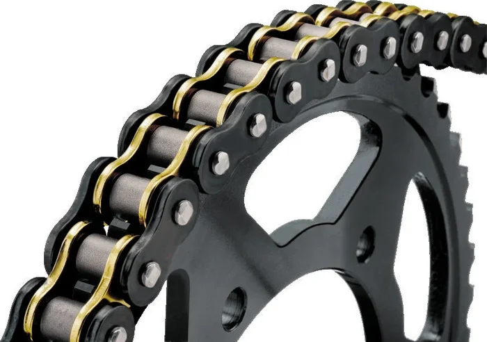 BikeMaster 530×150 BMXR X-Ring Chain – Black/Gold7.3 lb