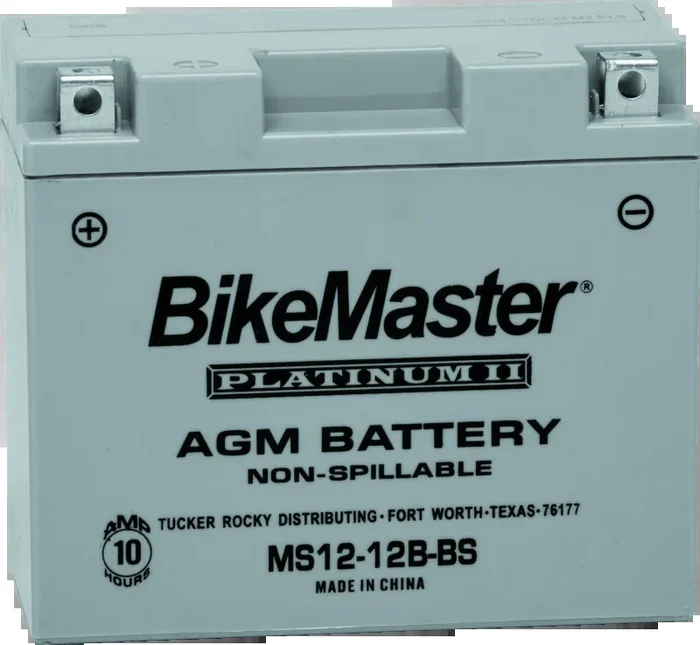 BikeMaster AGM Battery – MS12-12B-BS