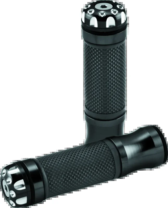 BikeMaster Grips 135mm Revolver Barend Grips – Black