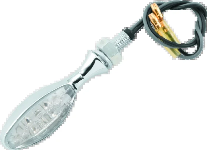 BikeMaster LED Torpedo Pair Chrome