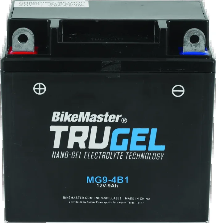 BikeMaster TruGel Battery – MG9-4B16.5 lb