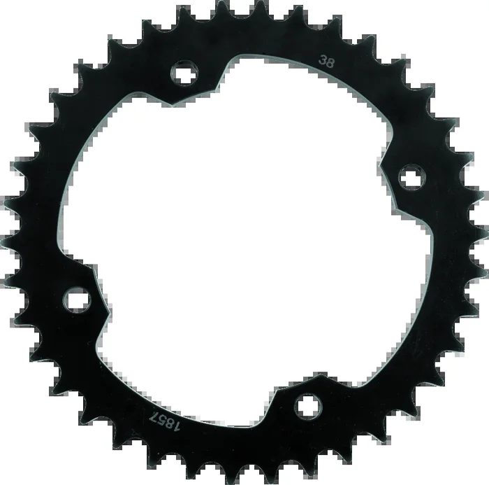BikeMaster Yamaha Rear Steel Sprocket 520 38T – Black