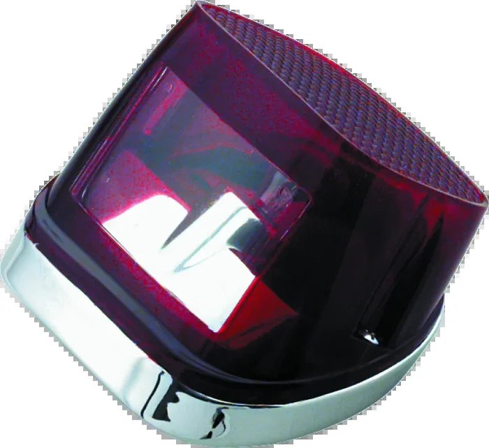 Bikers Choice 73-98 Big Twin And Sportster Replacement Taillight Red Replaces H-D 68008-73B1.5 lb