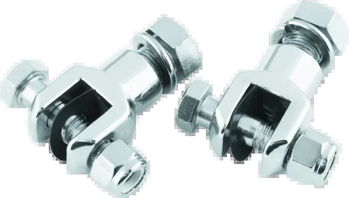 Bikers Choice L72-98 BT & XL Chrome Footpeg Clevis With Hardware 1/2-20 Male Peg Pr