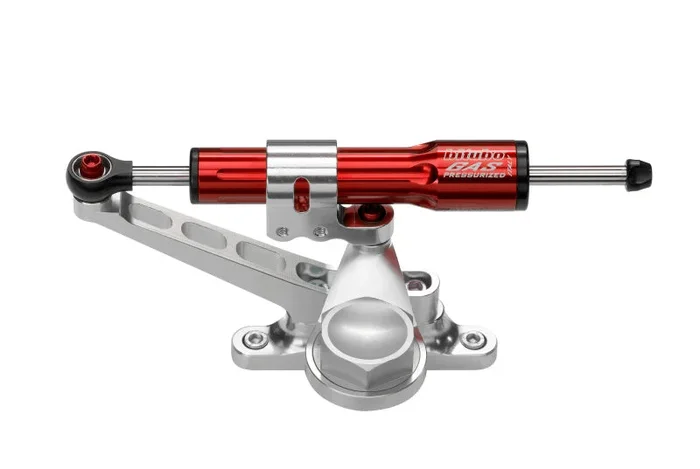 Bitubo KITO Steering Damper Kit For Original Mounting With Red Shock Absorber1.7 lb
