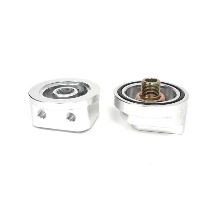 BLOX Racing Remote Oil Filter Relocation Kit – Polished