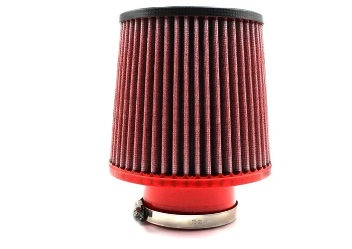 BMC Twin Air Universal Conical Filter w/Carbon Top – 80mm ID / 140mm H