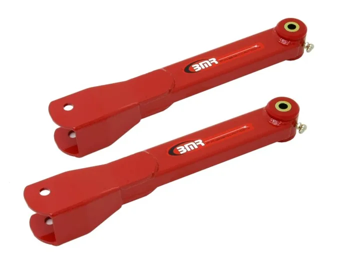 BMR 10-15 5th Gen Camaro Non-Adj. Rear Trailing Arms (Polyurethane) – Red