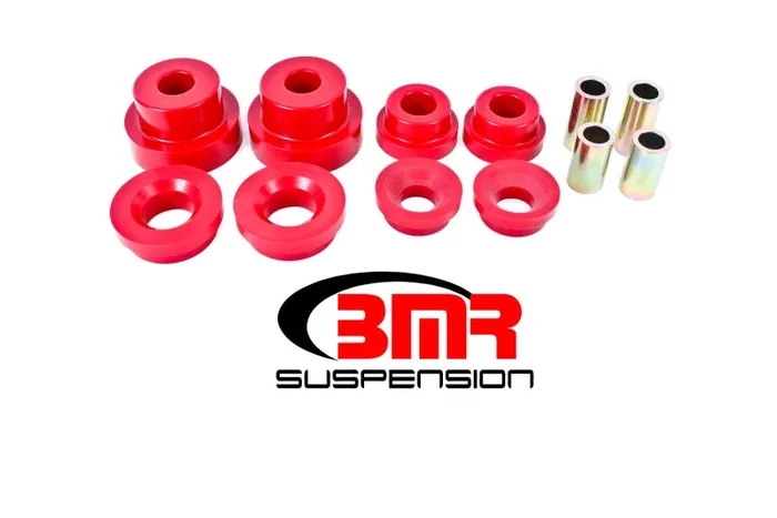 BMR 10-15 5th Gen Camaro Rear Cradle Pro Version Full Bushing Kit (Polyurethane) – Red11.3 lb