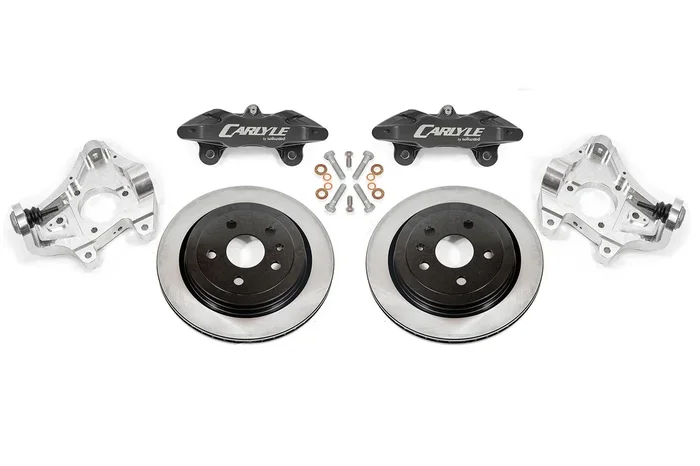 BMR 14-19 Chevrolet Corvette 17in Conversion Kit w/ Solid Rotors & Black Calipers