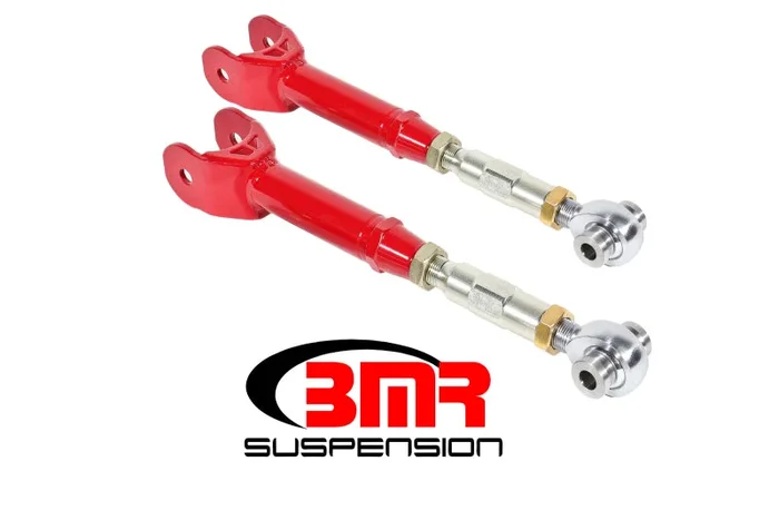 BMR 16-17 6th Gen Camaro Upper Control Arms On-Car Adj. Rod Ends (Polyurethane) – Red6.7 lb