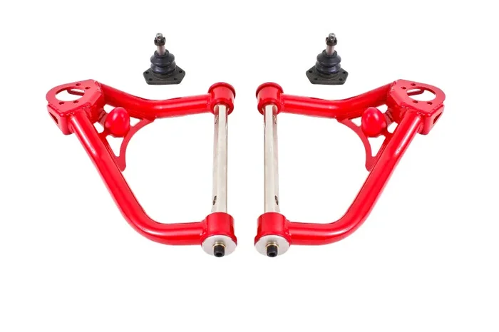 BMR 67-69 1st Gen F-Body Non-Adj. Upper A-Arms (Polyurethane) – Red