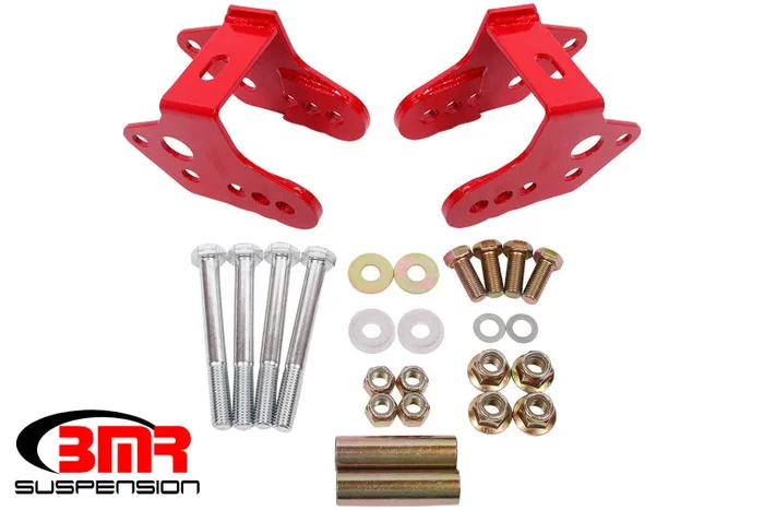 BMR 79-04 Ford Mustang Control Arm Relocation Bracket – Red7.6 lb