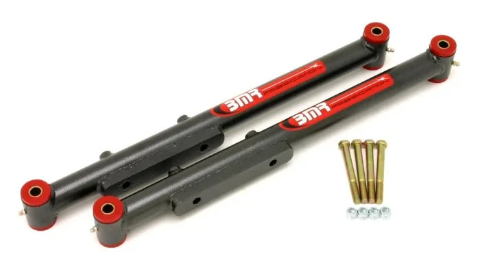 BMR 91-96 B-Body Non-Adj. Extended Length Lower Control Arms (Polyurethane) – Black Hammertone17.1 lb