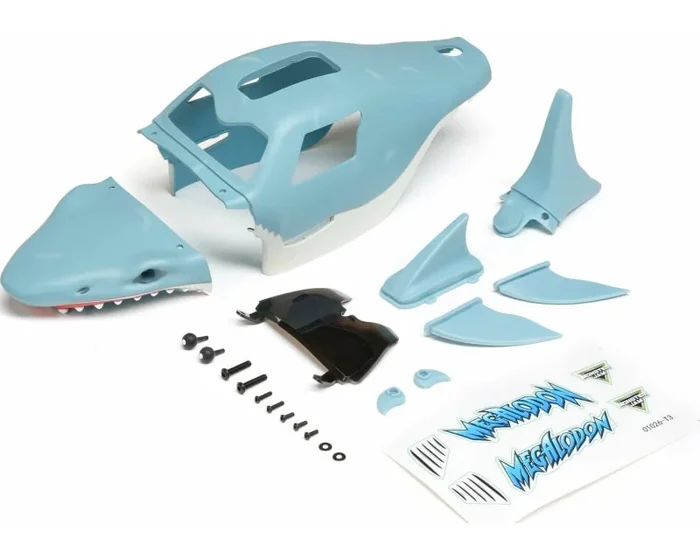 Body Set Complete Megalodon Painted: Mini LMT