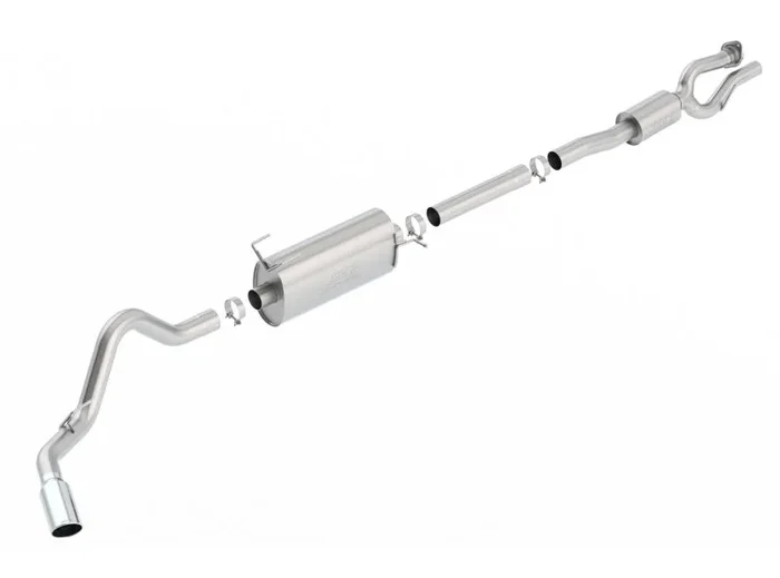 Borla S-Type Cat-Back 17-19 Ford F-250/350 Super Duty Side Exit Exhaust – 5in tip (Gas Only)
