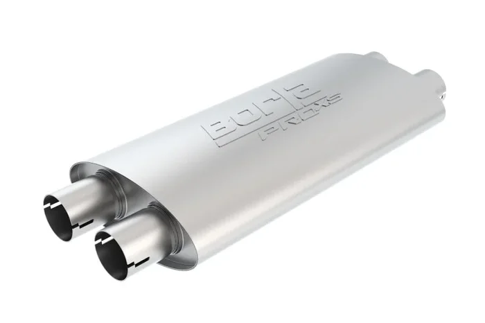 Borla Universal ProXS Muffler – Oval Dual/Dual Inlet/Outlet 2.5in Tubing 19inx4inx9.5in Case