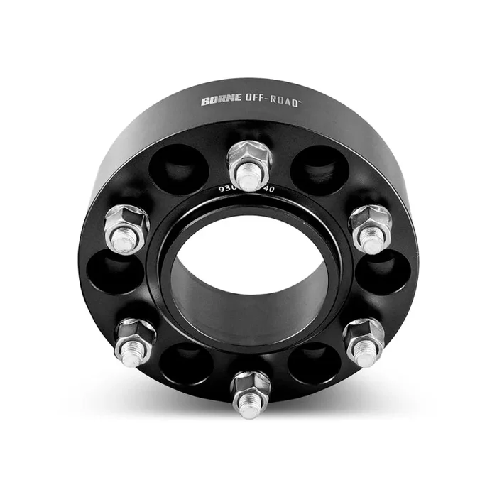 Borne Off-Road Wheel Spacers – 6×135 – 87.1 – 38 – M14 – Black11.0 lb