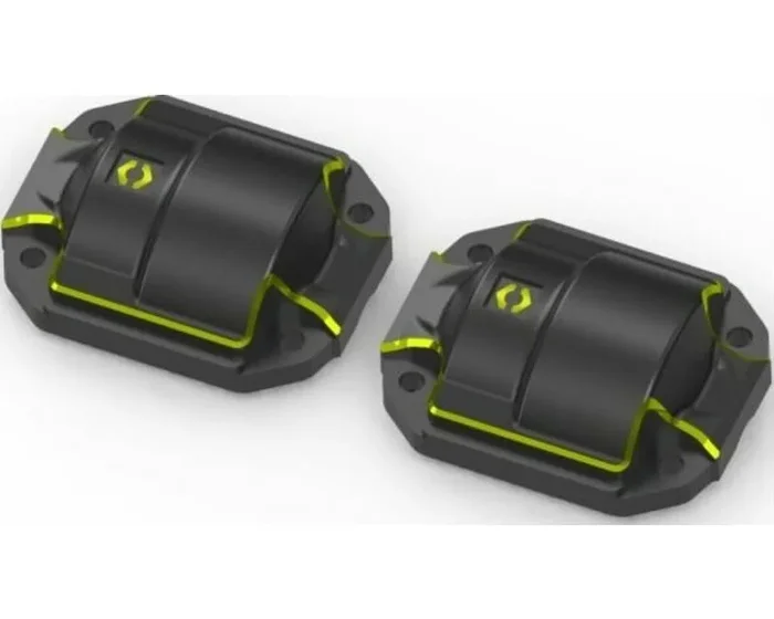 Brass Diff Cover Black / 2 pieces for Venture18