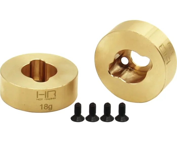 Brass Rear Hub 18g TRX4-M