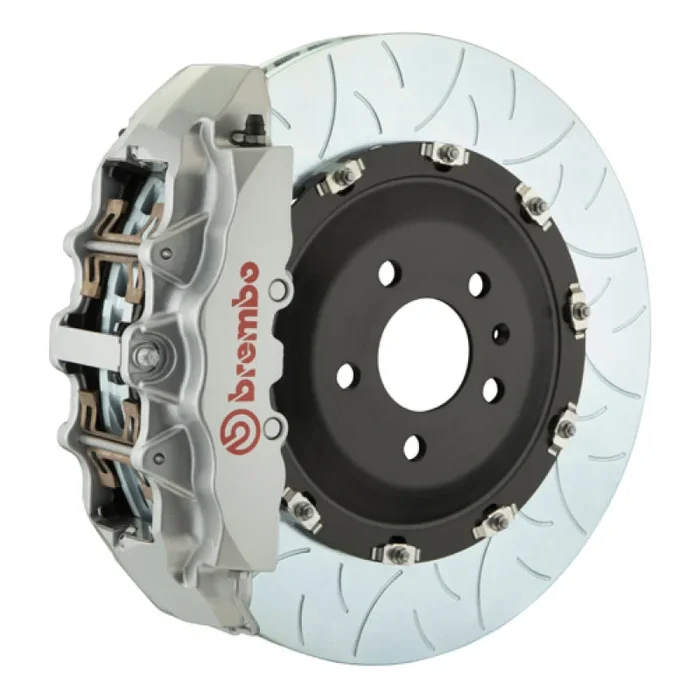 Brembo 02-08 G500/03-04 G55/09-18 G550 Fr GT BBK 8 Pist Cast 380×34 2pc Rotor Slotted Type3-Silver