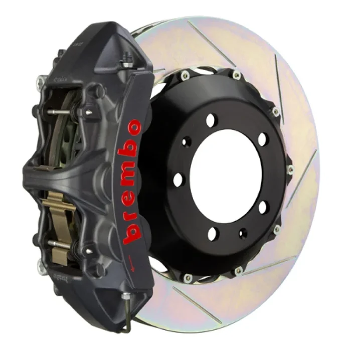 Brembo 04-10 5-Series (Excl. xDrive/M5) Fr GTS BBK 6Pist Cast 380×32 2pc Rotor Slot Type1-Black HA