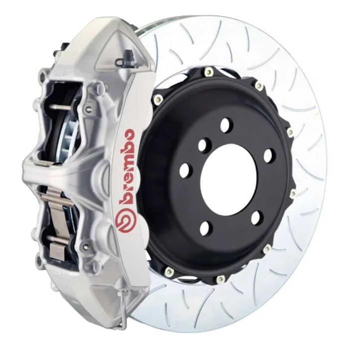 Brembo 08-09 F430 Scuderia Rr GT BBK 6Pis Cast 380×32 2pc Rotor Slotted Type3-Silver