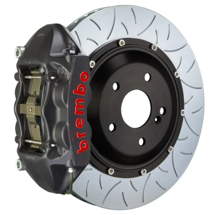 Brembo 10-16 E63 AMG/12-18 CLS63 AMG Rr GTS BBK 4 Pist Cast 380×28 2pc Rotor Slotted Type3-Black HA