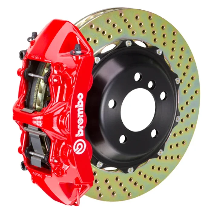 Brembo 12-16 FR-S (ZN6) Front BBK 6 Piston Cast 2pc 355×32 2pc Drilled Rotor – Red