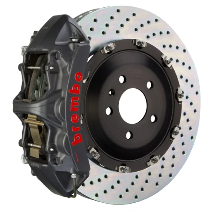 Brembo 14-18 A250/14-19 CLA250 Front GTS BBK 6 Piston Cast 365×34 2pc Rotor Drilled-Black HA