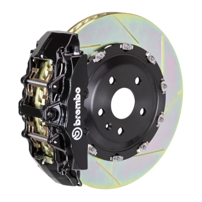 Brembo 15-20 F150 2WD/4WD (Excl Raptor)Fr GT BBK 6Pis Cast 2pc 380×34 2pc Rtr Slot Type1-Black