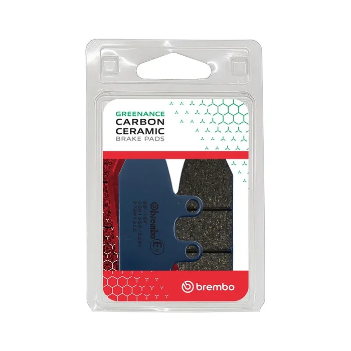 Brembo OE 97-00 Honda CA Rebel 125cc/84-86 Aprilia ETX 125cc Carbon Ceramic Brake Pad – Front