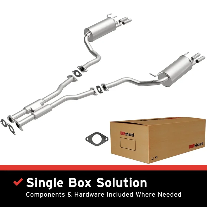 BRExhaust 1990-1996 Nissan 300ZX 3.0L Direct-Fit Replacement Exhaust System55.0 lb