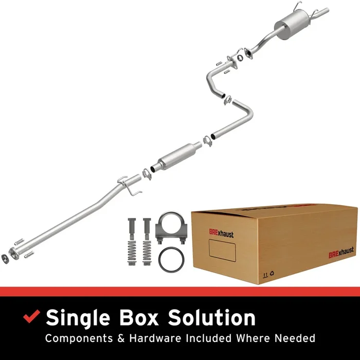 BRExhaust 1996-2000 Honda Civic 1.6L Direct-Fit Replacement Exhaust System38.0 lb