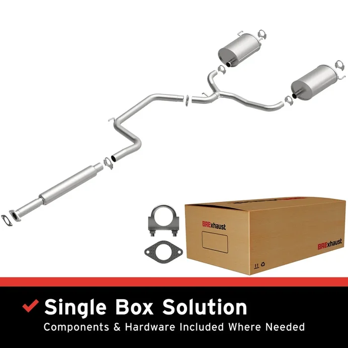 BRExhaust 1997-2002 Pontiac Grand Prix 3.8L Direct-Fit Replacement Exhaust System52.0 lb