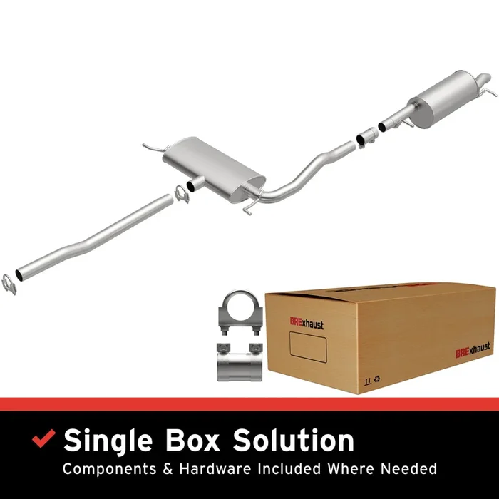 BRExhaust 1998-2005 Volkswagen Passat 1.8L Direct-Fit Replacement Exhaust System69.0 lb