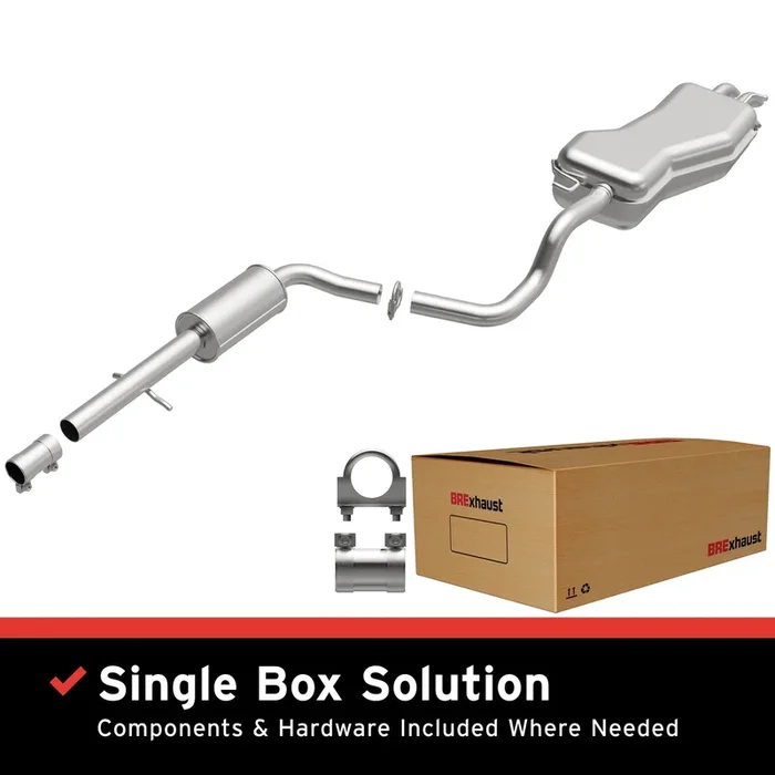 BRExhaust 1998-2010 Volkswagen Direct-Fit Replacement Exhaust System32.0 lb