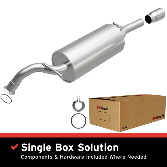 BRExhaust 2004-2006 Scion XA 1.5L Direct-Fit Replacement Exhaust System19.0 lb
