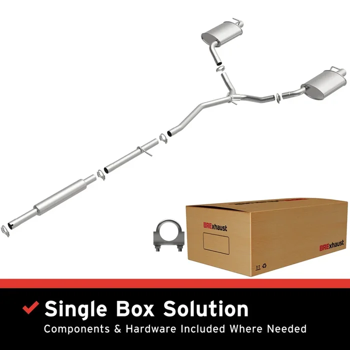 BRExhaust 2011-2015 Ford Explorer 3.5L Direct-Fit Replacement Exhaust System61.0 lb