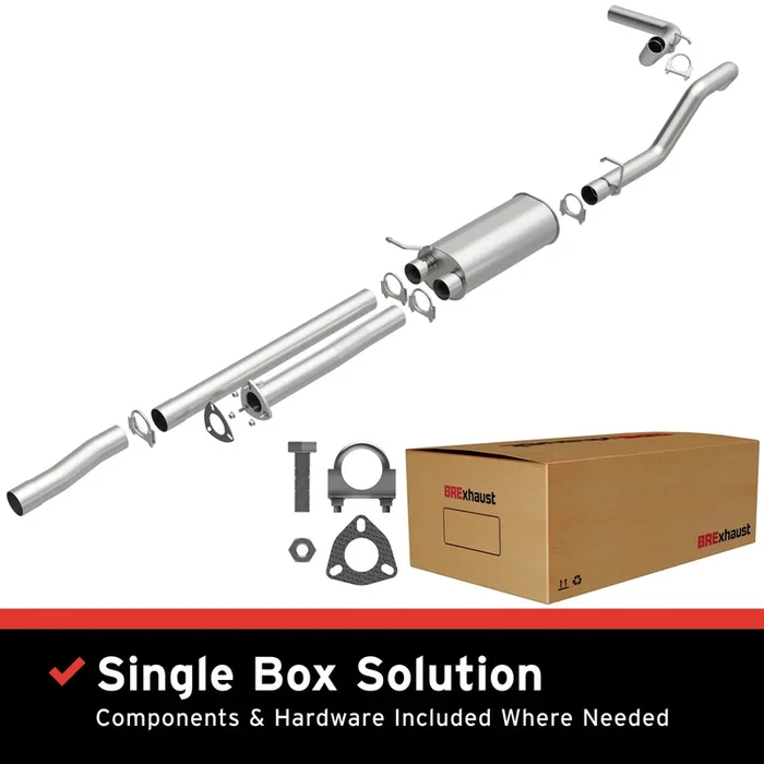BRExhaust Direct-Fit Replacement Exhaust System 106-073746.0 lb