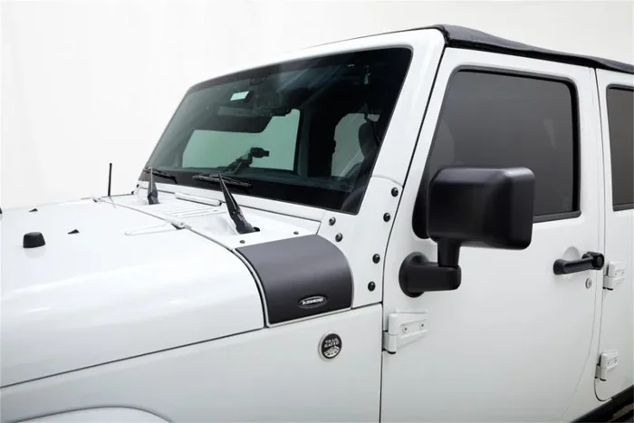 Bushwacker 07-18 Jeep Wrangler Trail Armor Cowl Cover – Black1.2 lb