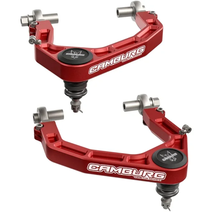 Camburg 2024+ Ford Ranger Raptor KINETIK Series Billet X-Joint XL Upper Control Arms – Red