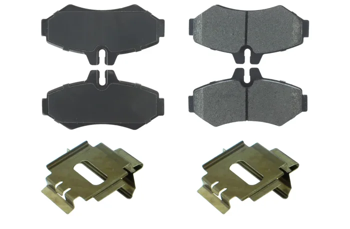 Centric Brake Parts Posi-Quiet Extended Wear Brake Pads with Shims a