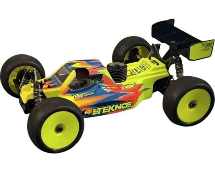 Clear V2 Beretta Truck Body Shell fits Tekno Nt 2.2