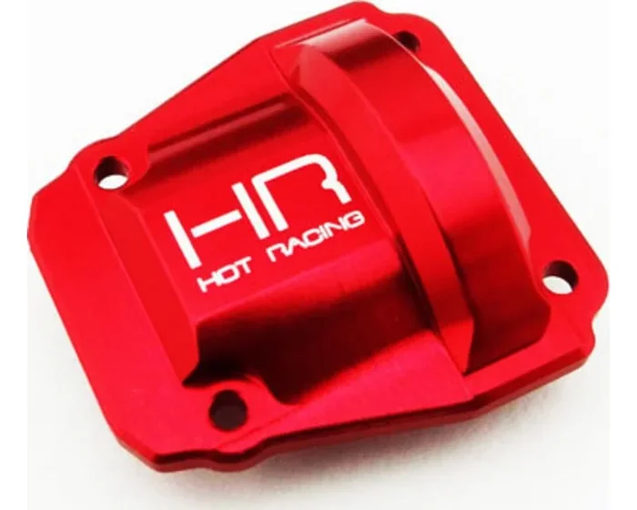 CNC 6061 Aluminum Diff Covers Red Ascender Series