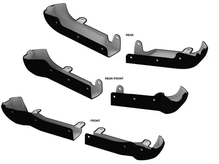 Cognito 20-25 Ford Sierra 2500/3500 HD Fender Trim Finishing Caps2.9 lb