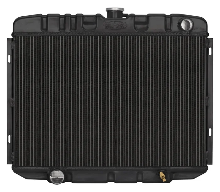 Cold Case Radiators 67-70 Mustang Radiator Big Block Man Trans Blk